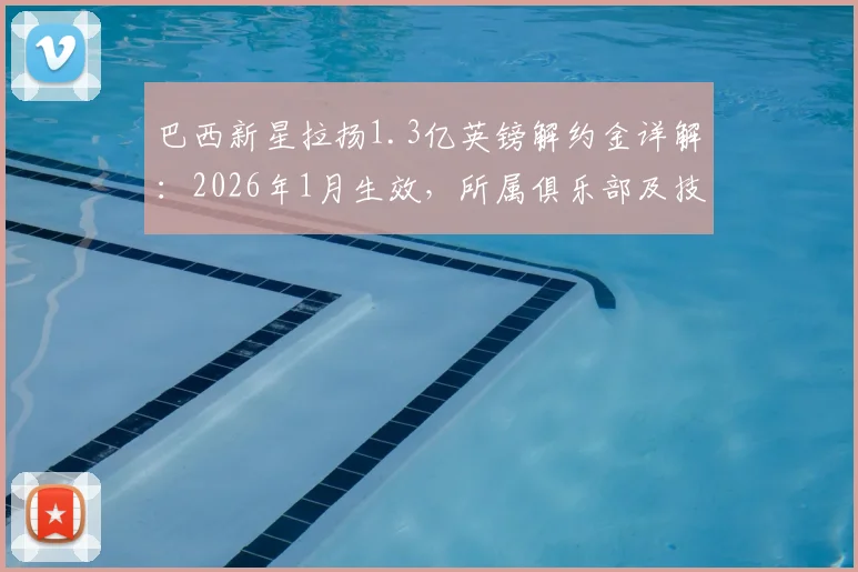 巴西新星拉扬1.3亿英镑解约金详解：2026年1月生效，所属俱乐部及技术特点分析