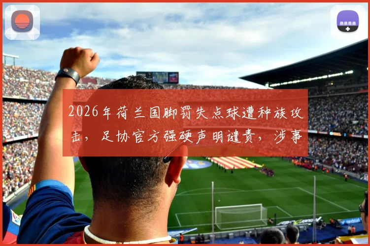 2026年荷兰国脚罚失点球遭种族攻击,足协官方强硬声明谴责,涉事球迷面临重罚
